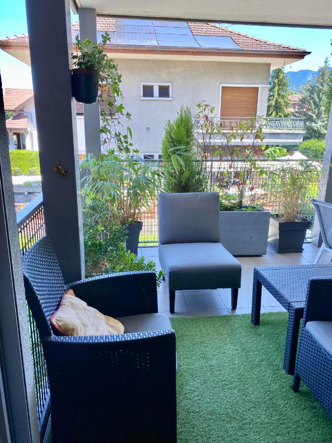 Appart Cosy Proche Du Lac Avec Terrasse Annecy Exterior foto